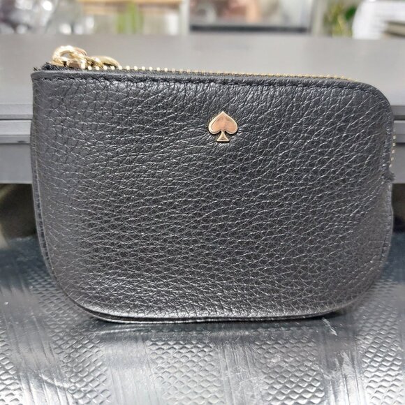 Kate Spade Mini Clip On COIN PURSE KEYCHAIN BAG CHARM Mini Bag Wallet 2 COLORS - Picture 10 of 14